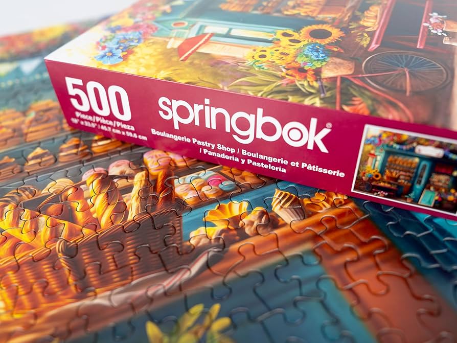 Amazon | SpringbokのBoulangerie Pastry Shop 500ピース